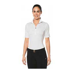 Ice Fil Lite Womens Short-Sleeve Riding Shirt White - Item # 49583