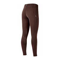 Power Stretch Knee Patch Womens Pocket Tights Leather - Item # 49584