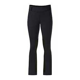 Winter Wind Pro Knee Patch Womens Bootcut Tights Black - Item # 49585
