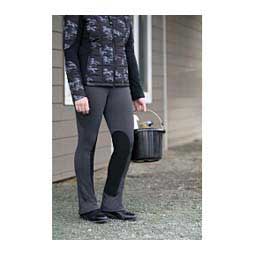 Winter Wind Pro Knee Patch Womens Bootcut Tights Peppercorn - Item # 49585