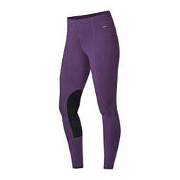 Flow Rise Knee Patch Performance Womens Tights Huckleberry - Item # 49591