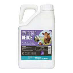 Synergized DeLice Pour-On Insecticide for Cattle, Sheep and Premises 5 liter - Item # 49624