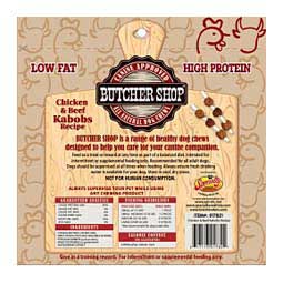Butcher Shop Chicken & Beef Kabobs Recipe Dog Chews 25 ct - Item # 49658