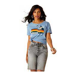 Acres Womens T-Shirt Light Blue Heather - Item # 49709
