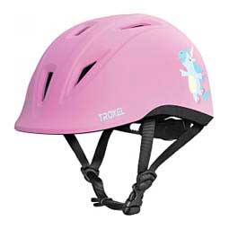 Youngster Horse Riding Helmet Pink Unicorn - Item # 49761