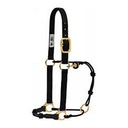 Horsemans Halter Black/Black - Item # 49763