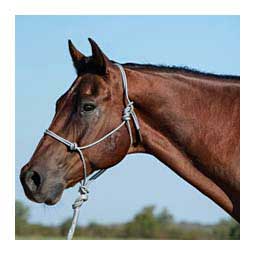Rope Horse Halter with Lead Gray - Item # 49782