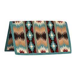 Show Saddle Blanket Turquoise/Cream - Item # 49783