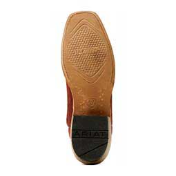 Futurity Time 13-in Mens Cowboy Boots Mahogany Rough - Item # 49789