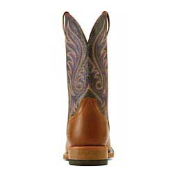 Cattle Call 11-in Cowboy Boots Tan/Purple - Item # 49791