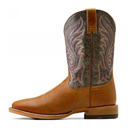 Cattle Call 11-in Cowboy Boots Tan/Purple - Item # 49791
