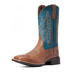 Valor Ultra 11-in Cowboy Boots Tan/Blue - Item # 49796