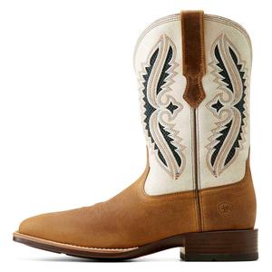 Rowder VentTEK 360 11-in Cowboy Boots Tan/White - Item # 49799