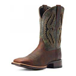 Rowder VentTEK 360 11-in Cowboy Boots Rust/Green - Item # 49799