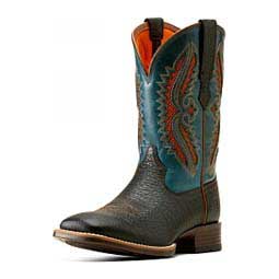 Rowder VentTEK 360 11-in Cowboy Boots Black/Dark Teal - Item # 49799