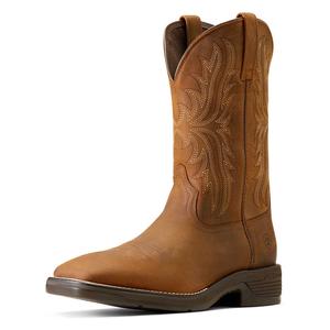 Ridgeback 11-in Cowboy Boots Distressed Tan - Item # 49805
