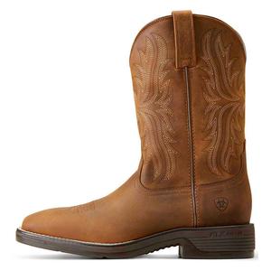 Ridgeback 11-in Cowboy Boots Distressed Tan - Item # 49805