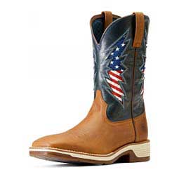Ridgeback VentTEK 11-in Cowboy Boots Clay/Blue - Item # 49806