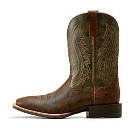 Sport Big Country 11-in Cowboy Boots Elephant/Forest Green - Item # 49809