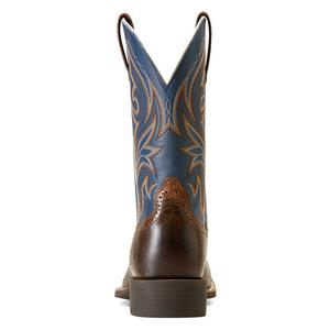 Sport Knockout 11-in Cowboy Boots Whiskey/Blue - Item # 49811