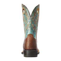 Sport Rodeo 11-in Cowboy Boots Brown/Turquoise - Item # 49813