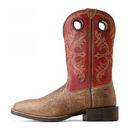 Sport Rodeo 11-in Cowboy Boots Crunch Tan/Orange - Item # 49813