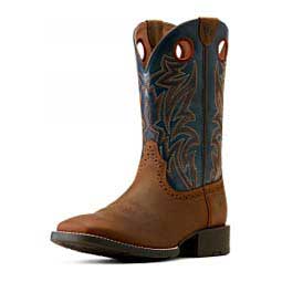 Sport Sidebet 11-in Cowboy Boots Brown/Blue - Item # 49815