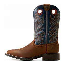 Sport Sidebet 11-in Cowboy Boots Brown/Blue - Item # 49815