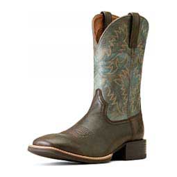 Sport Latigo 11-in Cowboy Boots Chocolate Brown/Blue - Item # 49820