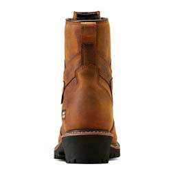 Logger Shock Shield H20 8-in Mens Work Boots Copper Brown - Item # 49824