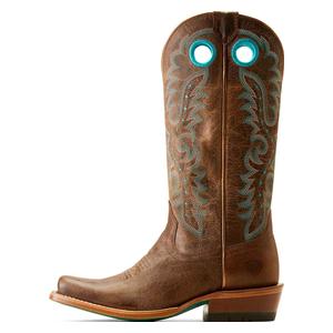 Futurity Boon Roughout 13-in Cowgirl Boots Pecan - Item # 49830