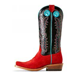 Futurity Boon Roughout 13-in Cowgirl Boots Fiery/Inkwell - Item # 49830