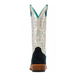 Futurity Boon Roughout 13-in Cowgirl Boots Polo Blue/White - Item # 49830