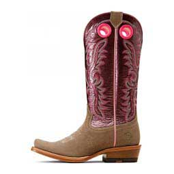Futurity Boon Roughout 13-in Cowgirl Boots Smokey/Wine - Item # 49830