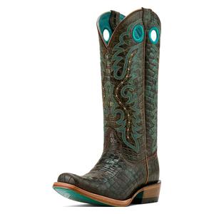 Futurity Boon Roughout 13-in Cowgirl Boots Croc Print - Item # 49830