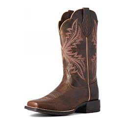 West Bound 11-in Cowgirl Boots Sassy Brown - Item # 49836
