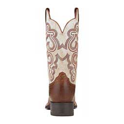 Quickdraw Wide Calf 11-in Cowgirl Boots Sandstorm/White - Item # 49838
