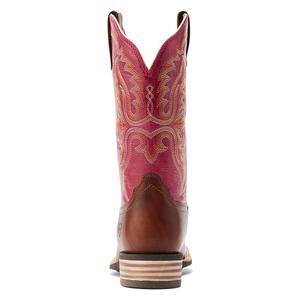 Olena 11-in Cowgirl Boots Caramel/Berry - Item # 49840