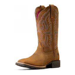 Hybrid Ranchwork 11-in Cowgirl Boots Distressed Tan - Item # 49841