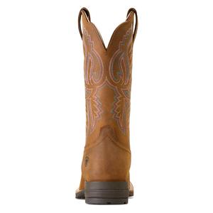 Hybrid Ranchwork 11-in Cowgirl Boots Distressed Tan - Item # 49841