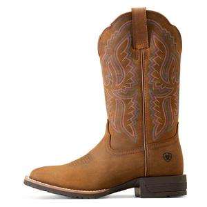 Hybrid Ranchwork 11-in Cowgirl Boots Distressed Tan - Item # 49841