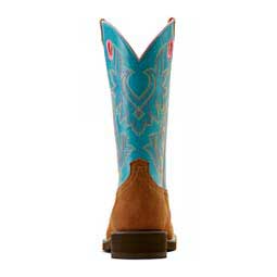 Elko 11-in Cowgirl Boots Chestnut/Blue - Item # 49845