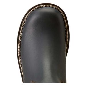 Fatbaby Twin Gore 5.5-in Cowgirl Boots Black Deertan - Item # 49846