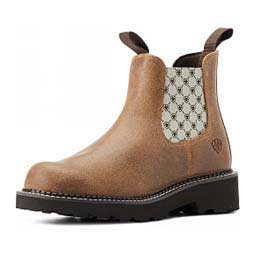 Fatbaby Twin Gore 5.5-in Cowgirl Boots Mocha Suede - Item # 49846C