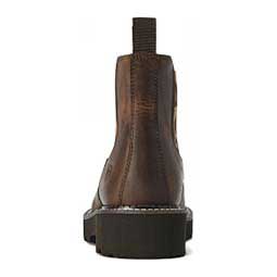 Fatbaby Twin Gore 5.5-in Cowgirl Boots Distressed Brown/Leopard - Item # 49846