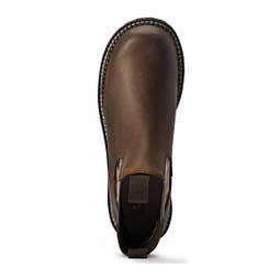 Fatbaby Twin Gore 5.5-in Cowgirl Boots Distressed Brown/Leopard - Item # 49846
