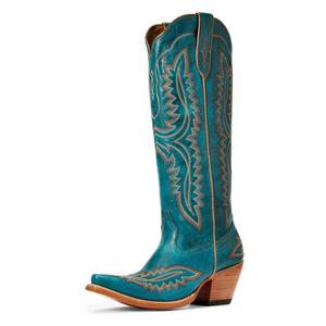 Casanova 16-in Cowgirl Boots Turquoise - Item # 49847