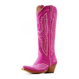 Casanova 16-in Cowgirl Boots Pink Suede - Item # 49847