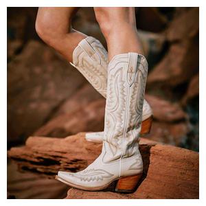 Casanova 16-in Cowgirl Boots Blanco - Item # 49847