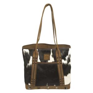 Roswell Cowhide Tote Brown - Item # 49854